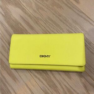 DKNY Vibrant Yellow Wallet
